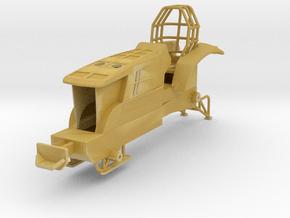 New Green Pulling Tractor - Main Body in Tan Fine Detail Plastic