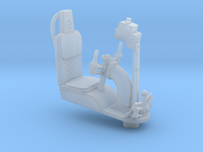 YT1300 FM 1/72 TURRET WELL SEAT  in Clear Ultra Fine Detail Plastic
