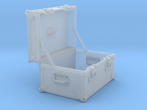 BACK FUTURE 1/8 EAGLEMOS PLUTONIUM BOX OPEN EMPTY  in Clear Ultra Fine Detail Plastic