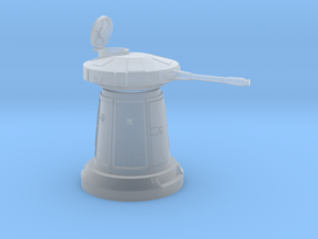 SNOW TURRET OPEN 1/109 BANDAY MODEL 008 in Clear Ultra Fine Detail Plastic