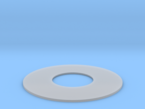 YT1300 5 FOOTER DOCKING RING DETAIL PLATE in Clear Ultra Fine Detail Plastic