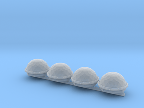 BYOS PART BIODOMES SMALL HOLLOW in Clear Ultra Fine Detail Plastic