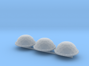 BYOS PART BIODOMES BIG in Clear Ultra Fine Detail Plastic