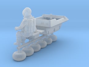 SPACE 2999 1/48 BUGGY W ASTRONAUT  in Clear Ultra Fine Detail Plastic