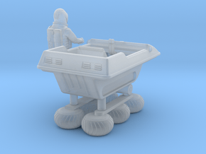 SPACE 2999 1/93 BUGGY W ASTRONAUT in Clear Ultra Fine Detail Plastic