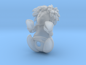 Lemming Climber (Small and White) in Clear Ultra Fine Detail Plastic