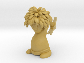 Lemming Miner (Small and White) in Tan Fine Detail Plastic