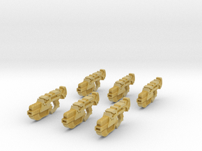 6x Chain Rifle in Tan Fine Detail Plastic