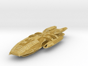 (Armada) Battlestar Galactica in Tan Fine Detail Plastic