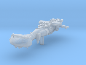 (Armada) Braha'tok gunship in Clear Ultra Fine Detail Plastic