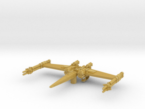 Cantwell's Prototype X-Wing"S-Foils Closed"(1/270) in Tan Fine Detail Plastic