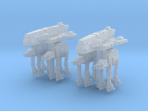 (Armada) 2x Gozanti AT-AT Carrier in Clear Ultra Fine Detail Plastic
