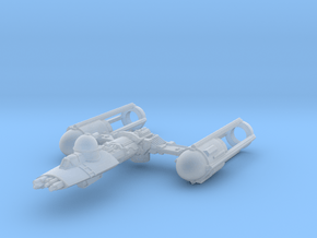Cantwell's Prototype Y-Wing (1/270) in Clear Ultra Fine Detail Plastic
