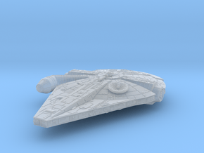 (MMch) Lando's Millennium Falcon in Clear Ultra Fine Detail Plastic