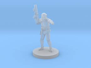 (IA) Deathtrooper 4 in Clear Ultra Fine Detail Plastic