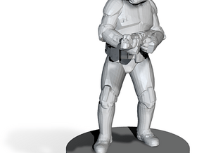 (IA) Clonetrooper Phase 2 2 in Clear Ultra Fine Detail Plastic