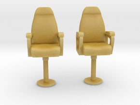 1/96 USN Capt Chair in Tan Fine Detail Plastic