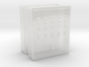 1/18 USN Telltale Set x2 in Clear Ultra Fine Detail Plastic