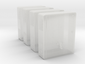 1/18 USN Dimmer Set x4 in Clear Ultra Fine Detail Plastic
