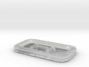 1/72 USN Carly Float - Square w. AID KIT and Oars in Clear Ultra Fine Detail Plastic