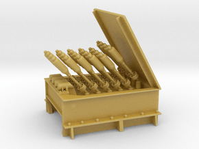 1/48 USN Hedgehog Thrower MK11 in Tan Fine Detail Plastic