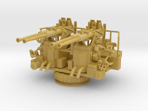 1/48 USN 40mm Bofors Quad Mount in Tan Fine Detail Plastic