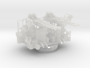Best Detail 1/72 USN 40mm Bofors Quad Mount in Clear Ultra Fine Detail Plastic
