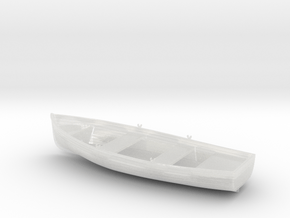 1/35 USN Wherry Life Raft Boat (Dinghy) in Clear Ultra Fine Detail Plastic