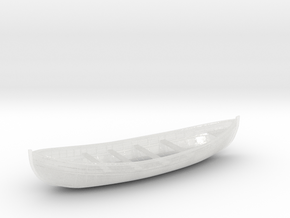 1/48 USLSS 26' Monomoy Pulling Surf Boat in Clear Ultra Fine Detail Plastic