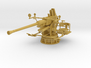 1/32 40mm Single Bofors [UnElevated] in Tan Fine Detail Plastic