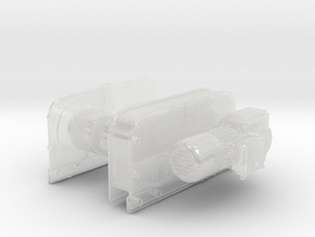 1/24 Patterson Facing Winch KIT in Clear Ultra Fine Detail Plastic