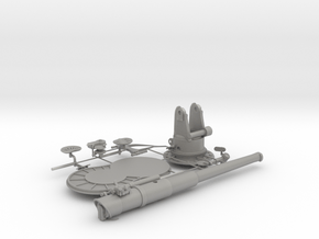 1/48 USN 4"/50 (10.2 cm) Sub Deck Gun Set in Tan Fine Detail Plastic