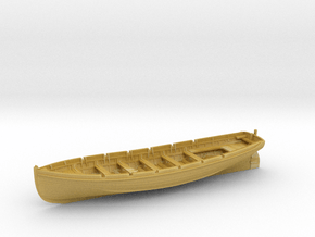 1/144 IJN 9m Cutter w/o. Paddles in Tan Fine Detail Plastic