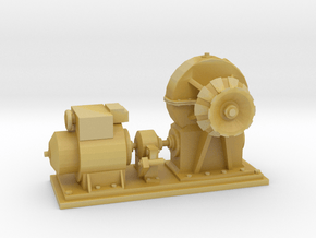 1/144 IJN Electric Deck Winch in Tan Fine Detail Plastic