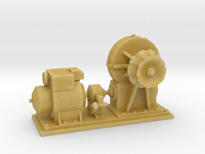 1/96 IJN Electric Deck Winch in Tan Fine Detail Plastic