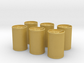 1/72 IJN Depth Charges in Tan Fine Detail Plastic