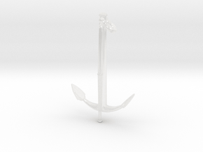 1/96 IJN Admiralty Pattern Anchor in Clear Ultra Fine Detail Plastic