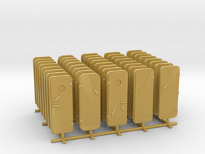 1/96 DKM Watertight Doors (Türen) Set in Tan Fine Detail Plastic