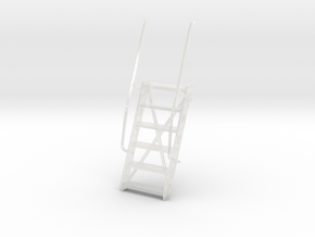 1/32 DKM Gangway (Ladder) v1 in Clear Ultra Fine Detail Plastic