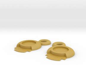 1/72 IJN Cable Holder Set in Tan Fine Detail Plastic