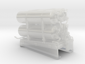 1/32 USN Smoke Screen Generator in Clear Ultra Fine Detail Plastic