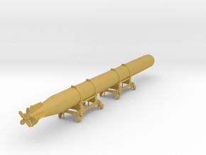1/32 IJN Type 93 Long Lance Torpedo in Tan Fine Detail Plastic