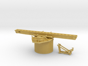 1/285 DKM Hipper Seaplane Catapult in Tan Fine Detail Plastic