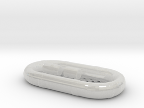Best Detail 1/16 USN Life Raft Oval KIT in Clear Ultra Fine Detail Plastic