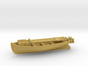 1/144 DKM Boat 6m Long Set in Tan Fine Detail Plastic