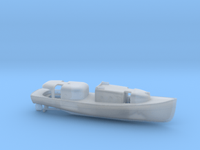1/172 USN Admirals Boat in Clear Ultra Fine Detail Plastic