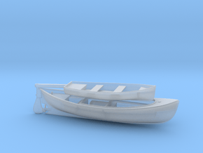 1/172 USN 26-foot Motor Whaleboat & Dinghy in Clear Ultra Fine Detail Plastic
