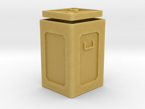 1/72 40mm Ammo Box Lid Open in Tan Fine Detail Plastic