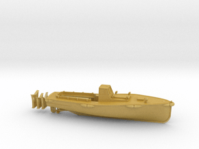 1/200 IJN Motor Boat Cutter 11m 60hp in Tan Fine Detail Plastic