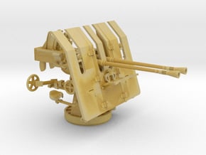 1/72 DKM 3.7cm Flak M42 Twin Mount in Tan Fine Detail Plastic